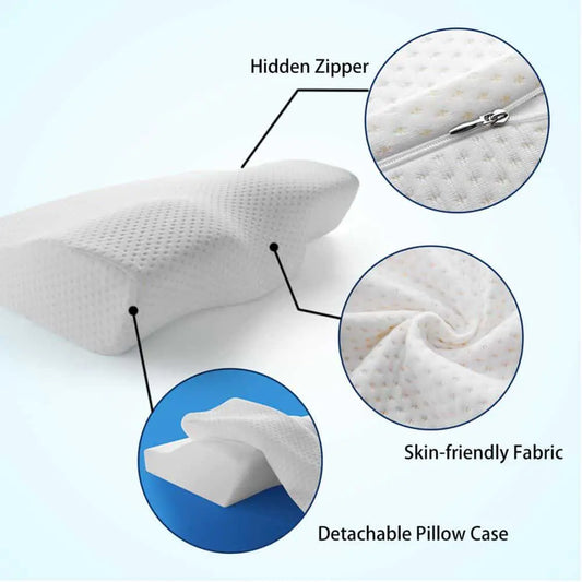 Hoogwaardig Orthopedisch Angel Pillow – Perfecte Ondersteuning voor een Beter Slapend Leven